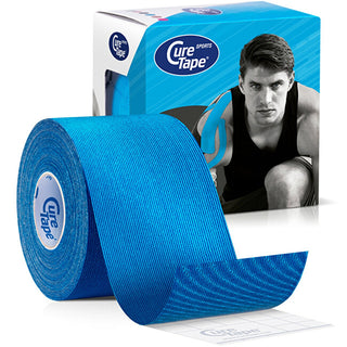 Curetape Nastro Kinesiologico Sports Blue 5 Cm X 5 M