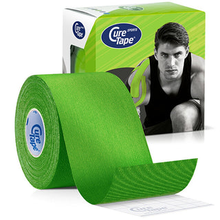 Curetape Nastro Kinesiologico Sports Lime 5 Cm X 5 M