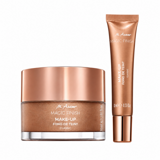 Set Asam Beauty: Magic Finish, Fondotinta liquido, Classico, 10 ml + Magic Finish, Fondotinta in crema, Classico, 30 ml