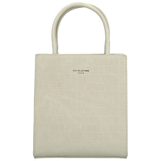 David Jones Borsa A Tracolla Da Donna tono bianco crema