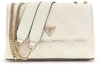 Guess Borsa A Tracolla Da Donna hwql9658210 bianco beige