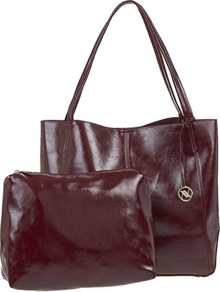 Verde Borsa A Mano 7504 bordeaux