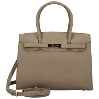 David Jones Borsa A Mano tono fango beige