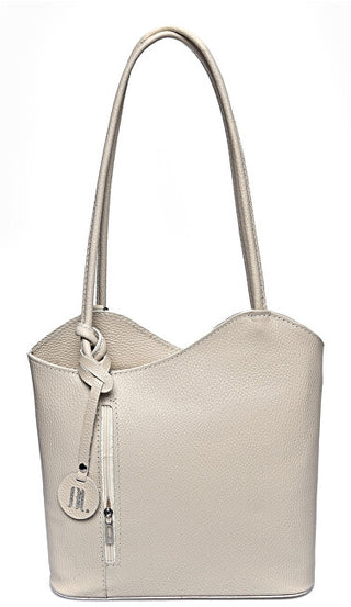Anna Luchini borsa in pelle da donna AL1731 Beige