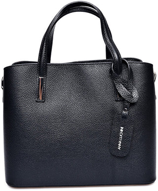 Anna Luchini borsa in pelle da donna AL1876 Nero