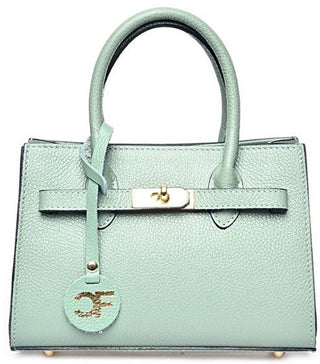 Carla Ferreri Borsa A Mano In Pelle Da Donna celadon