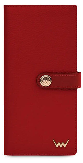 Vuch portafoglio in pelle da donna Verdi Red
