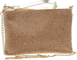 Verde Borsa A Mano Da Donna dorato chiaro