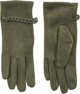 Verde Guanti Da Donna 738 khaki