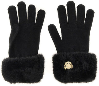 Guess Gants pour femme - Taille : L noirs couleur 