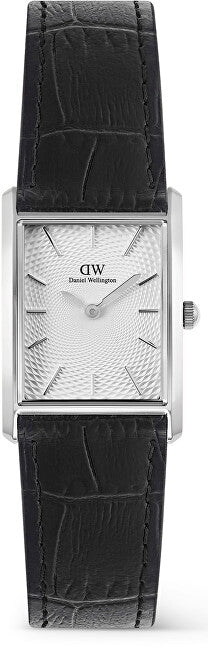 Daniel wellington Bound 22x32 Black Crocodile Silver S DW00100898