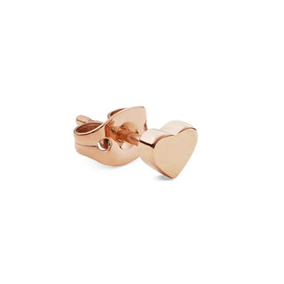 Daniel Wellington Boucle d'oreille simple en bronze en forme de cœur Dw00400857 