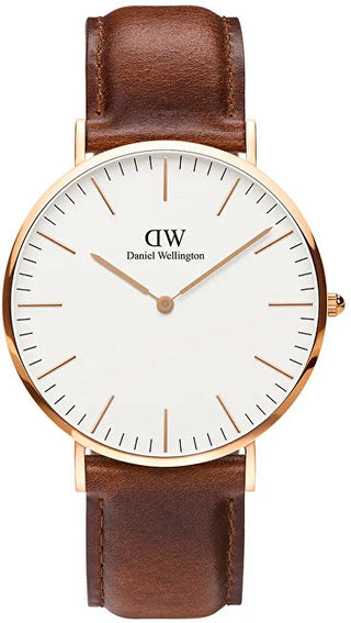 Daniel wellington Classic 40 St Mawes RG bianco 0106DW