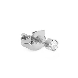 Daniel Wellington Piccolo Orecchino Singolo In Acciaio Con Cristallo Dw00400879