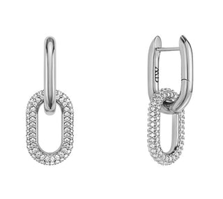 Daniel wellington Orecchini eleganti Crystal Link 2 in 1 DW00400612