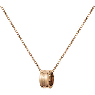 Daniel Wellington Collana In Bronzo Alla Moda Con Pendente Rotondo Elan Dw00400158