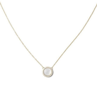 Daniel wellington Bella collana in galvanica oro con madreperla e cristalli Audrey DW00401441