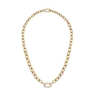 Daniel wellington Collana in cristallo dorato Luxury Crystal Link DW00400589