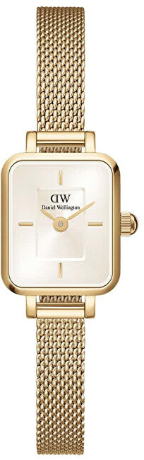 Daniel wellington Micro Quadro Mini Champagne Evergold DW00100656