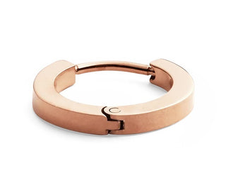 Daniel wellington Orecchino singolo minimal in acciaio placcato oro DW00400862