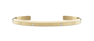 Daniel Wellington Braccialetto Classico Lumine Placcato Oro Massiccio Dw004005 - Lunghezza: 18,5 Cm