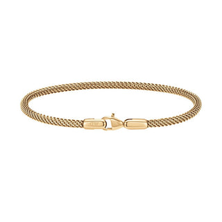 Daniel wellington Fashion bracciale in acciaio a rete placcata in oro DW0040068 - Lunghezza: 17,5 cm