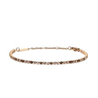 Daniel wellington Bracciale in acciaio con cristalli Classic Tennis DW00401115