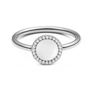 Daniel wellington Anello originale con madreperla e cristalli Audrey DW0040127 - Circuito: 60 mm