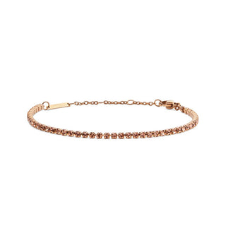 Daniel Wellington Braccialetto Classico Da Tennis Dw00401112 Con Cristalli Abbaglianti