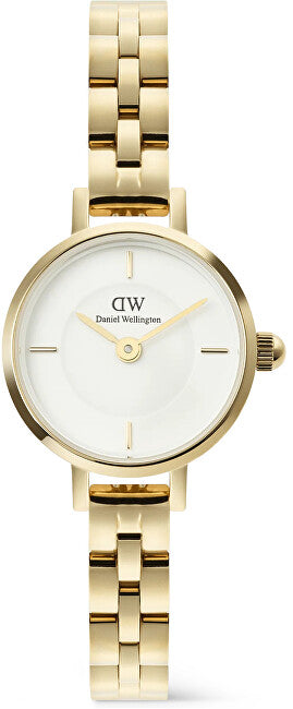 Daniel wellington Petite Mini 19 Arch 3-Link White Gold DW00100855