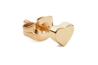 Daniel Wellington Orecchino Singolo Placcato Oro Cuore Dw00400867