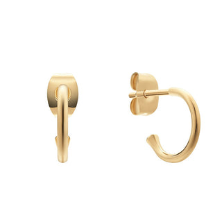 Daniel wellington Gold-plated hoop Orecchini Charms DW00400768