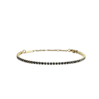 Daniel wellington Bracciale in galvanica oro con cristalli Classic Tennis DW00401107