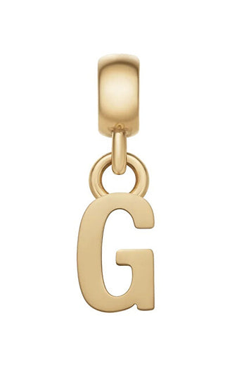 Daniel Wellington Ciondolo Placcato Oro Con Lettera "G" Dw00400490