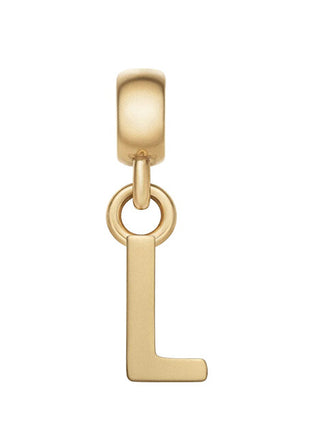 Daniel Wellington Ciondolo Placcato Oro Con Lettera "L" Dw00400495