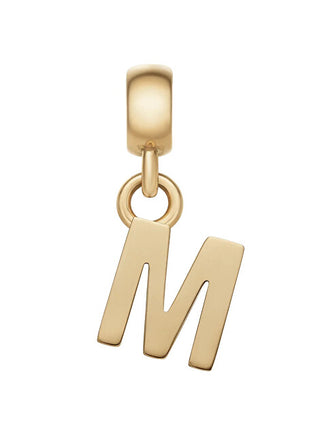 Daniel wellington Gold-plated Ciondolo letter "M" Charms DW00400496