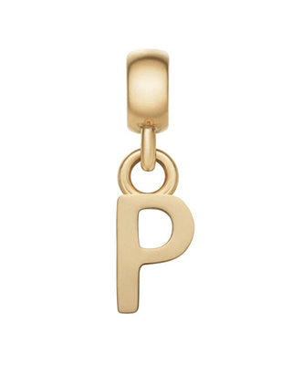 Daniel Wellington Ciondolo Placcato Oro Con Lettera "P" Dw00400499