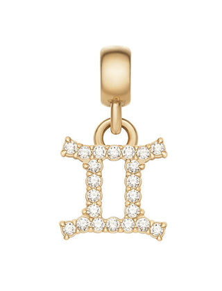 Daniel Wellington Ciondolo Placcato Oro Con Cristalli Gemelli Crystal Zodiac Dw00400758