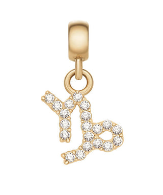 Daniel Wellington Ciondolo Placcato Oro Con Cristalli Capricorno Cristallo Zodiaco Dw00400763