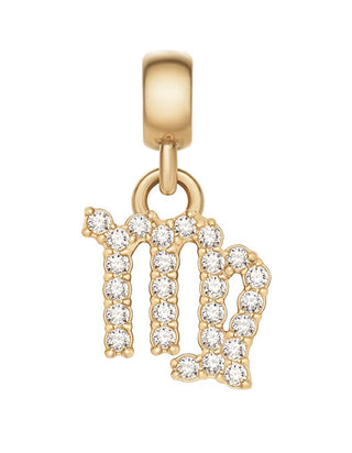 Daniel Wellington Ciondolo Placcato Oro Con Cristalli Vergine Cristallo Zodiaco Dw00400760