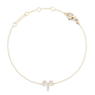 Daniel Wellington Bracciale A Catena Placcato Oro Ariete Cristallo Zodiaco Dw00400907