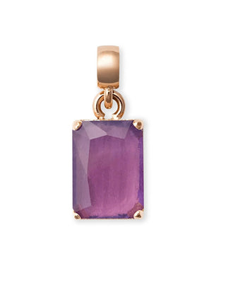 Daniel wellington Beautiful gold-plated Ciondolo con amethyst Charms DW00401470