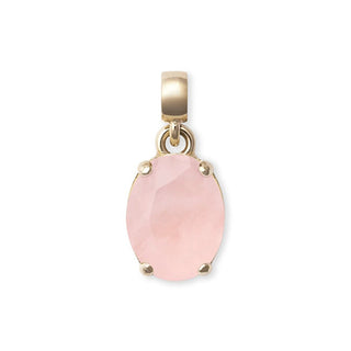 Daniel wellington Charming gold-plated Ciondolo con rose quartz Charms DW00401459
