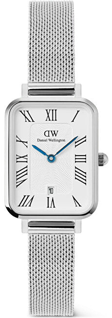 Daniel Wellington Frame 20X26 Roman Numbers Silver Sterling White Dw00100863 