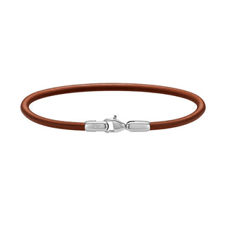 Daniel wellington Bracciale in pelle marrone decente St Mawes coppia perfetta DW0040071 - Lunghezza: 20,5 cm