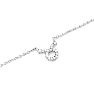 Daniel Wellington Collana In Acciaio Abbinata Toro Cristallo Zodiaco Dw00400944