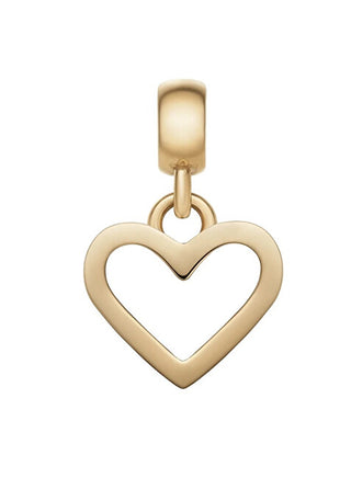 Daniel wellington Heart Ciondolo made of gold-plated steel Charms DW00400433