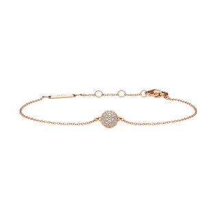 Daniel wellington Elegante bracciale IN bronzo con pallina glitterata Pavé DW00400626