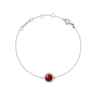 Daniel wellington Elegante bracciale con agata e cristalli DW00401434