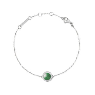 Daniel wellington Elegante bracciale con giadeite e cristalli DW00401436
